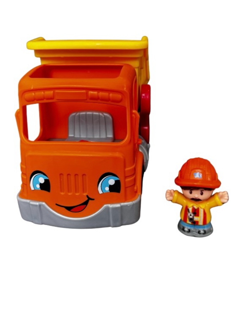 Fisher-Price Little People Dump Truck with Songs & Phrases - Picture 4 of 6